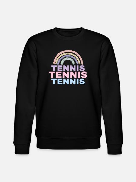 Tennis Rainbow - Stanley/Stella CHANGER Unisex Organic Sweatshirt - black