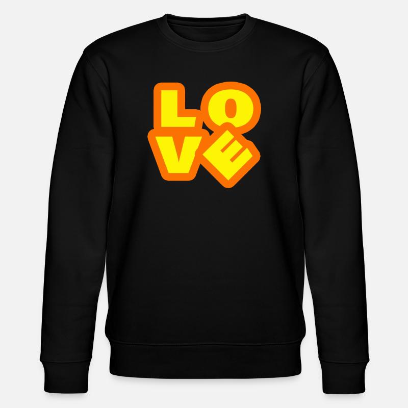 AMOUR - Sweat bio CHANGER Stanley/Stella Unisexe - noir