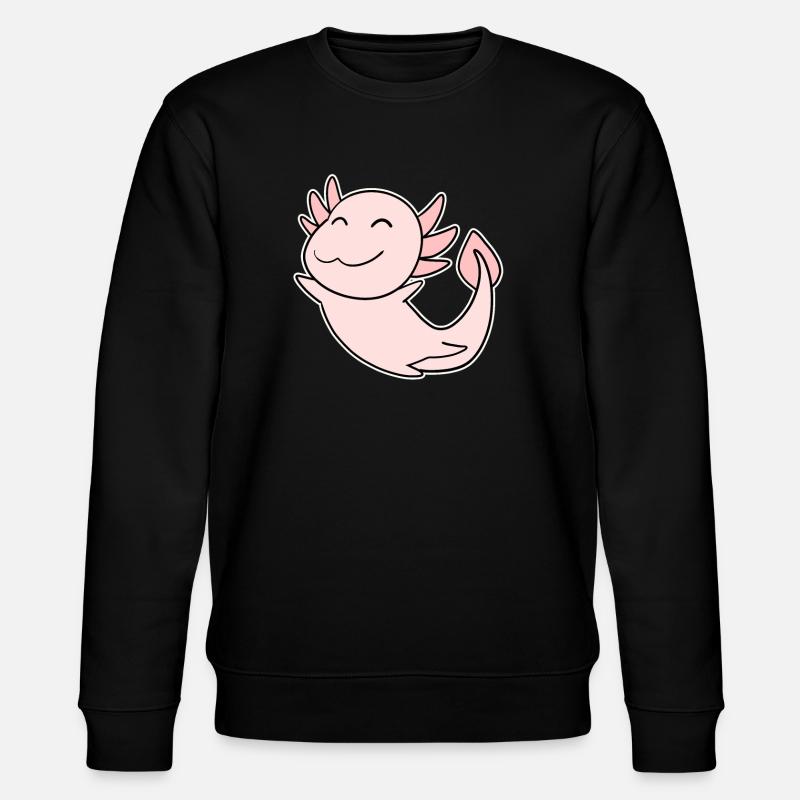 Axolotl Motif Enfants - Sweat bio CHANGER Stanley/Stella Unisexe - noir