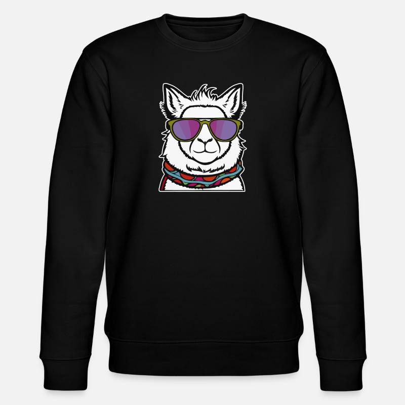 Lama cool - Sweat bio CHANGER Stanley/Stella Unisexe - noir