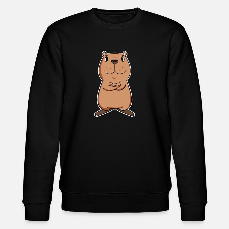 Capybara - Sweat bio CHANGER Stanley/Stella Unisexe - noir