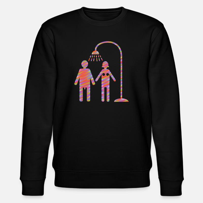 Douches dans la douche - Sweat bio CHANGER Stanley/Stella Unisexe - noir