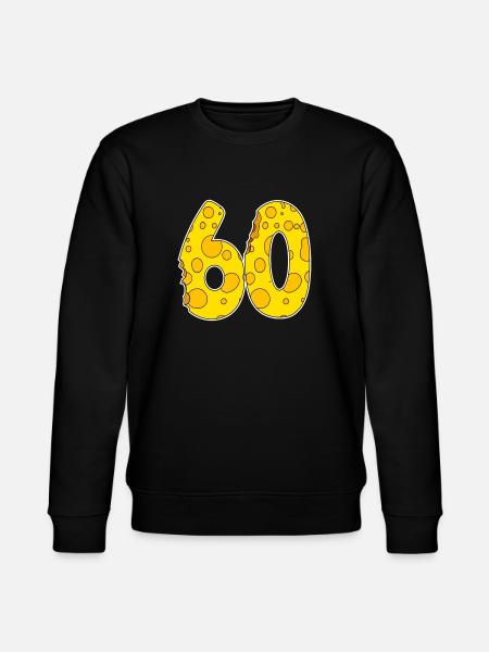 60 Years of Lustig Cheese - Stanley/Stella CHANGER Unisex Organic Sweatshirt - black