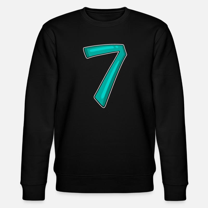 7 - Stanley/Stella CHANGER Unisex Organic Sweatshirt - black