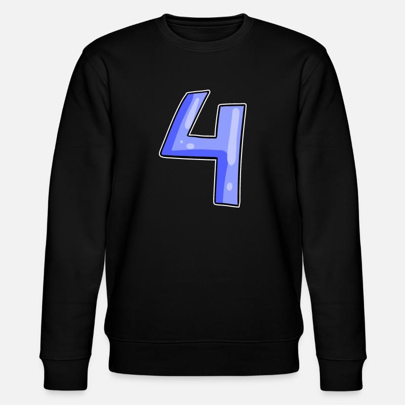 4 - Quatre - Sweat bio CHANGER Stanley/Stella Unisexe - noir
