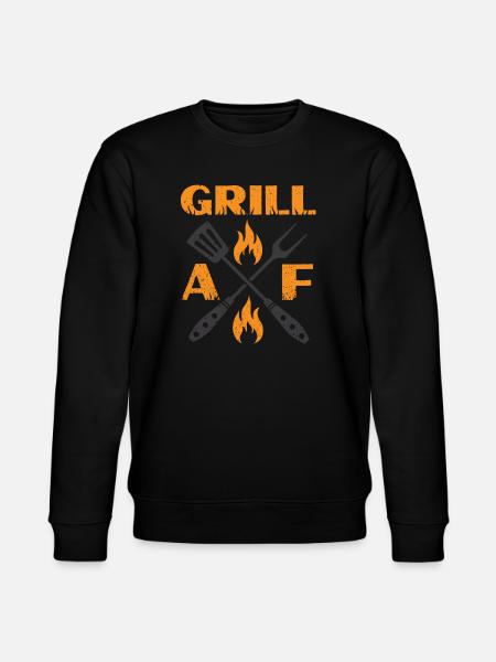 Grille AF - Sweat bio CHANGER Stanley/Stella Unisexe - noir