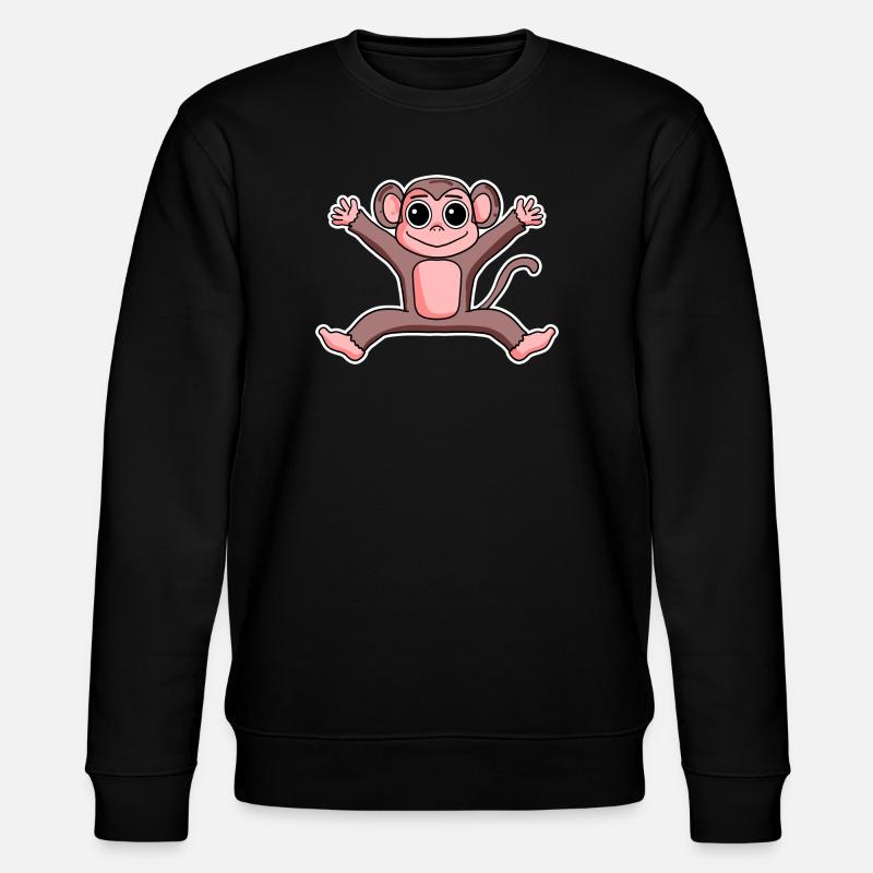 Singe - Sweat bio CHANGER Stanley/Stella Unisexe - noir