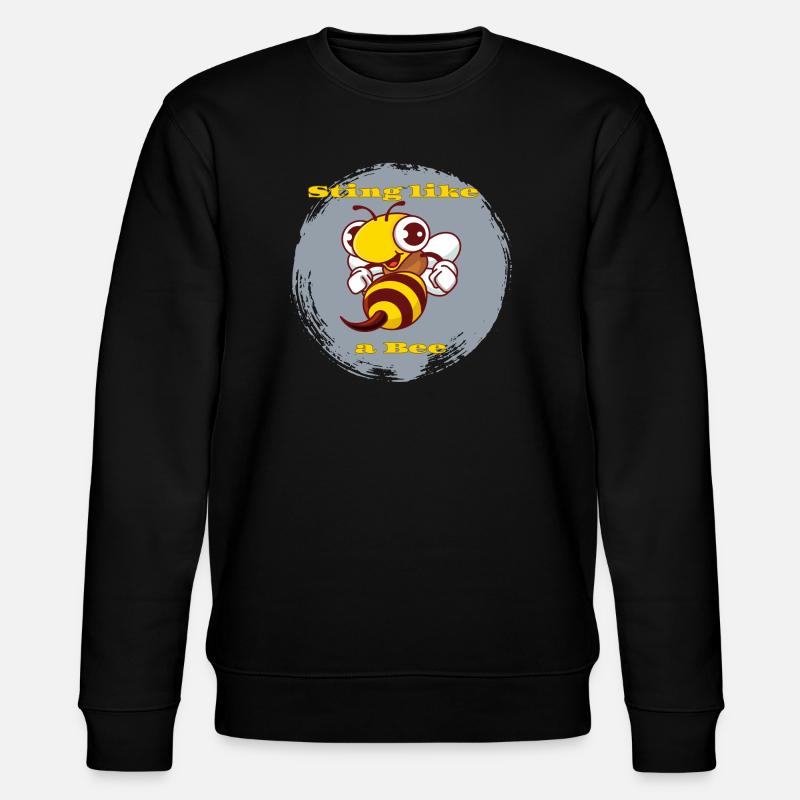 Sting like a bee - Stanley/Stella Unisex Bio-Sweatshirt CHANGER  - Schwarz