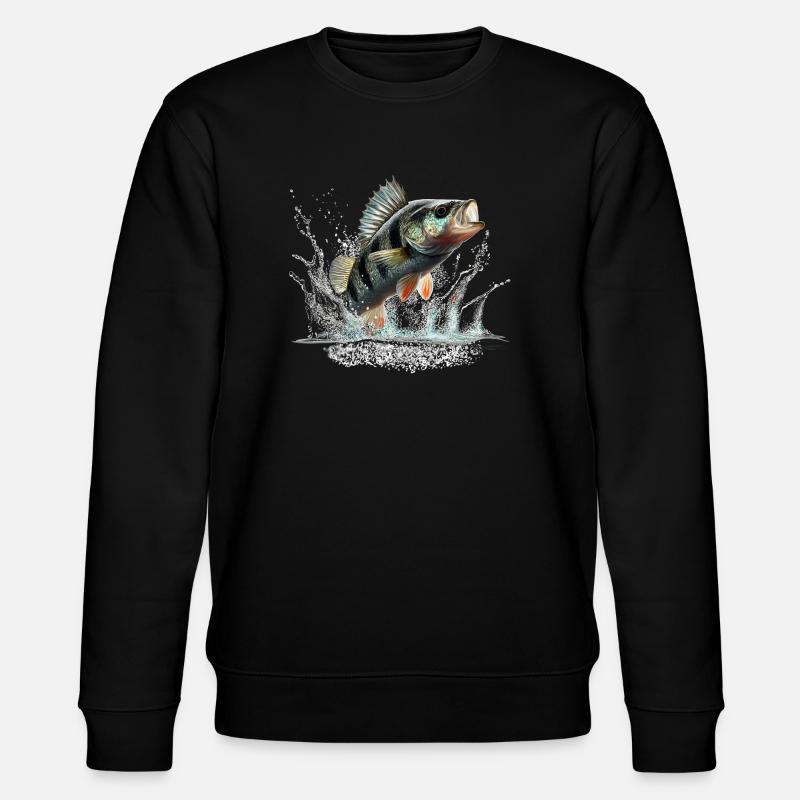 Perch - Stanley/Stella CHANGER Unisex Organic Sweatshirt - black