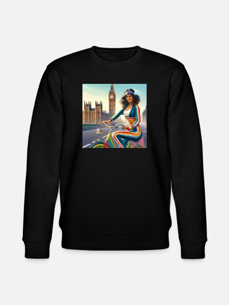 Rainbow Ride London Vibe - Sweat bio CHANGER Stanley/Stella Unisexe - noir