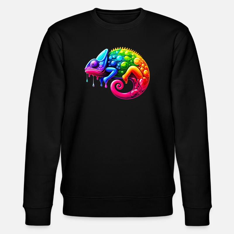 Caméléon - Sweat bio CHANGER Stanley/Stella Unisexe - noir