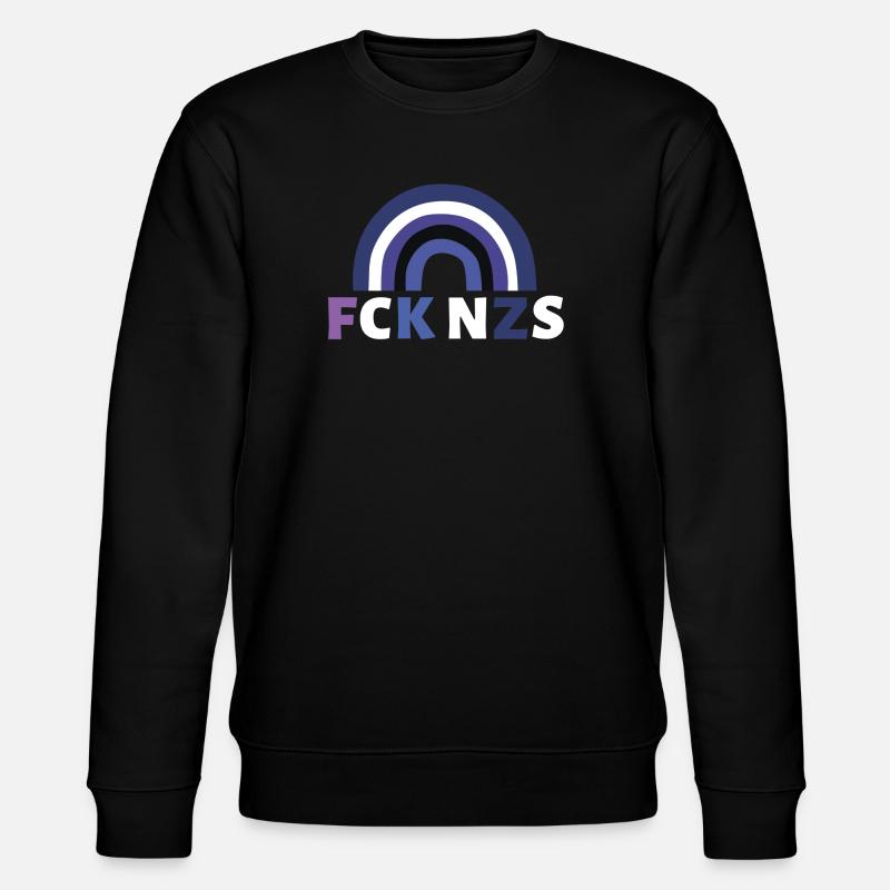 FCK NZS - Stanley/Stella CHANGER Unisex Organic Sweatshirt - black
