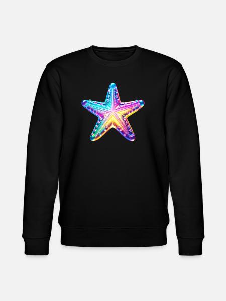 Starfish - Stanley/Stella CHANGER Unisex Organic Sweatshirt - black