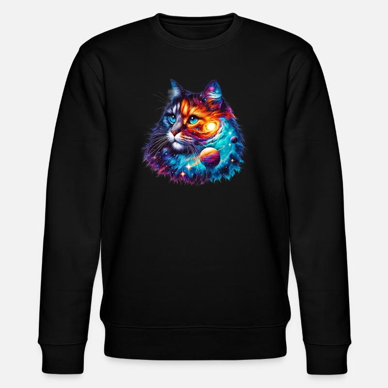 Chat - Sweat bio CHANGER Stanley/Stella Unisexe - noir