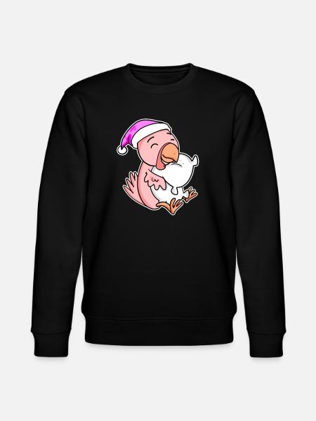 Chicken Tired Sleeping Sleeping Girl - Stanley/Stella CHANGER Unisex Organic Sweatshirt - black
