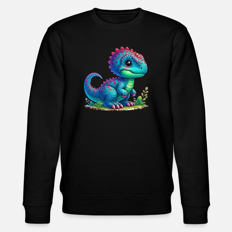 Dinosaure - Sweat bio CHANGER Stanley/Stella Unisexe - noir
