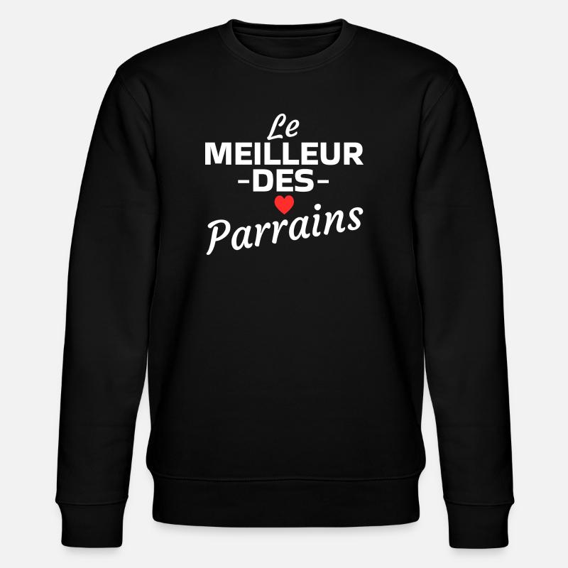 Die besten Sponsoren - Stanley/Stella Unisex Bio-Sweatshirt CHANGER  - Schwarz