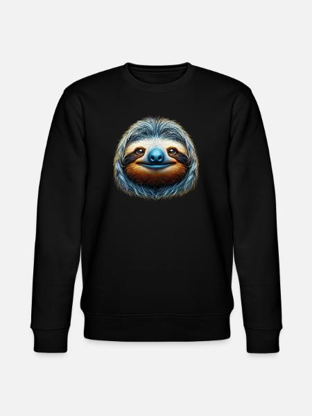 Sloth - Stanley/Stella CHANGER Unisex Organic Sweatshirt - black