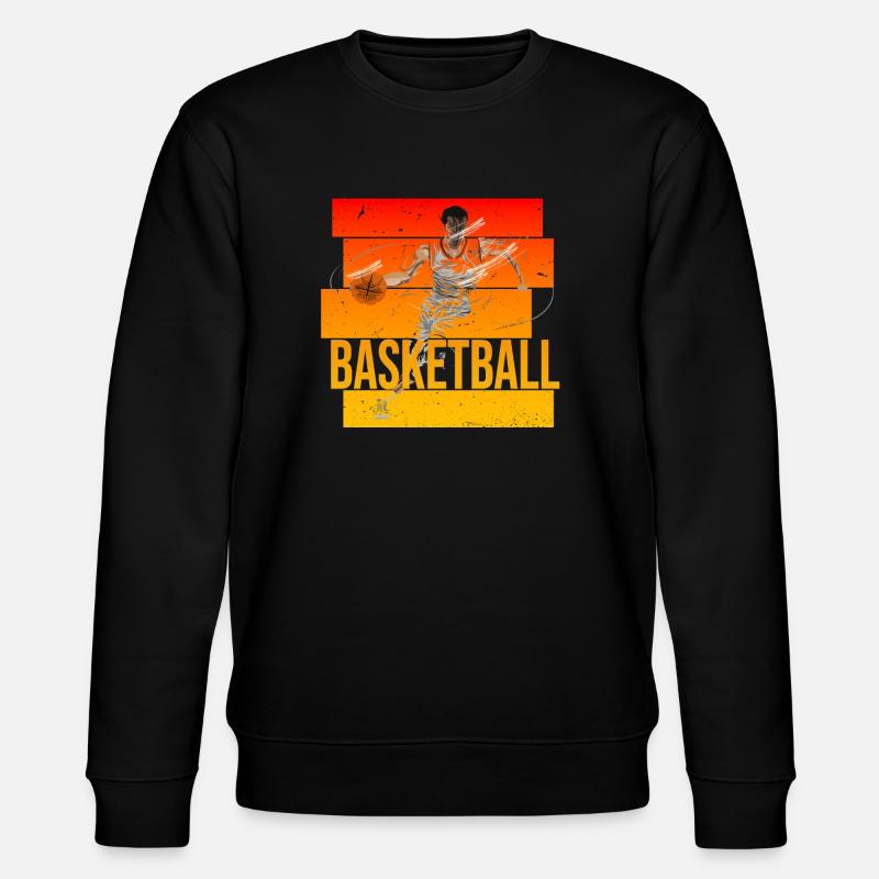 Basketball - Stanley/Stella Unisex Bio-Sweatshirt CHANGER  - Schwarz