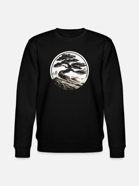 Asian Landscape - Stanley/Stella CHANGER Unisex Organic Sweatshirt - black