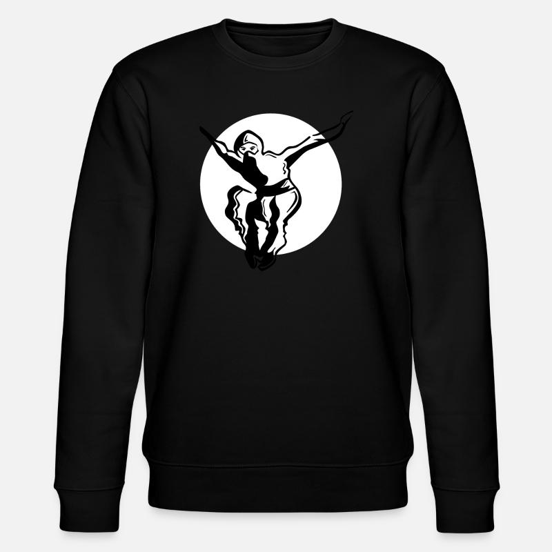 Ninja - whiteblack - Stanley/Stella Unisex Bio-Sweatshirt CHANGER  - Schwarz