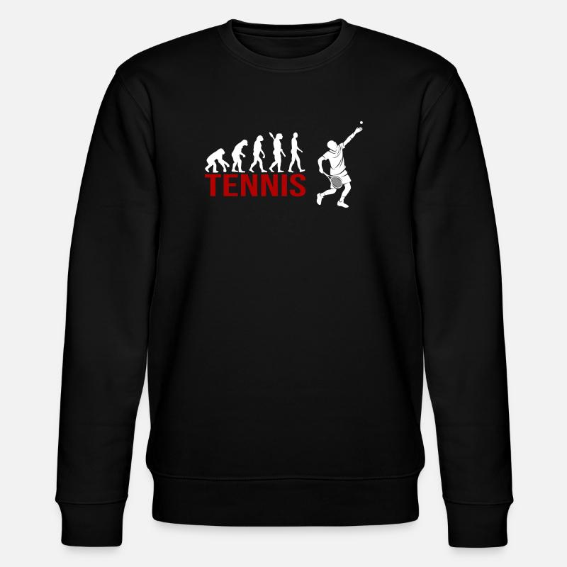 Evolution Tennis - Stanley/Stella Unisex Bio-Sweatshirt CHANGER  - Schwarz