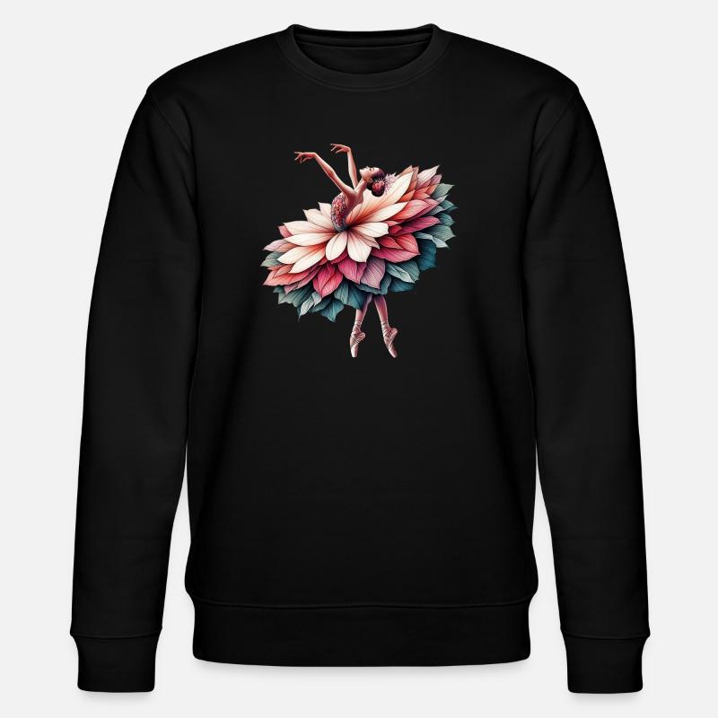 Danseuse de ballet avec tutu - Sweat bio CHANGER Stanley/Stella Unisexe - noir