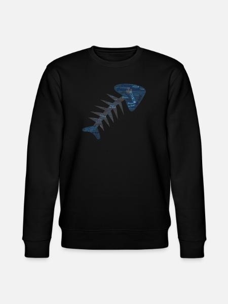 POISSON. POISSON D'AVRIL - Sweat bio CHANGER Stanley/Stella Unisexe - noir
