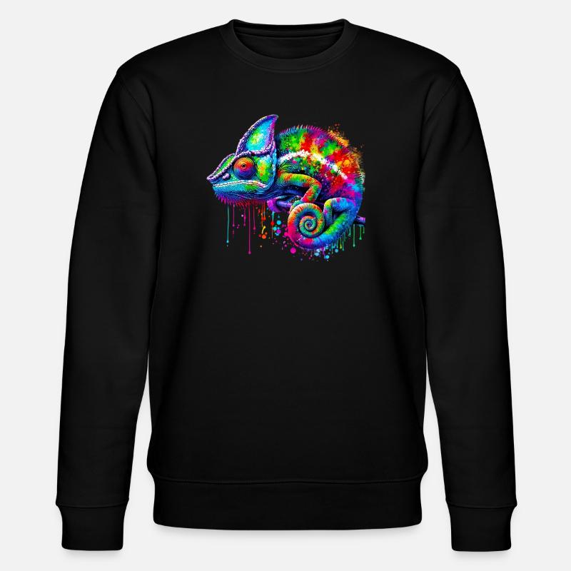 Caméléon - Sweat bio CHANGER Stanley/Stella Unisexe - noir