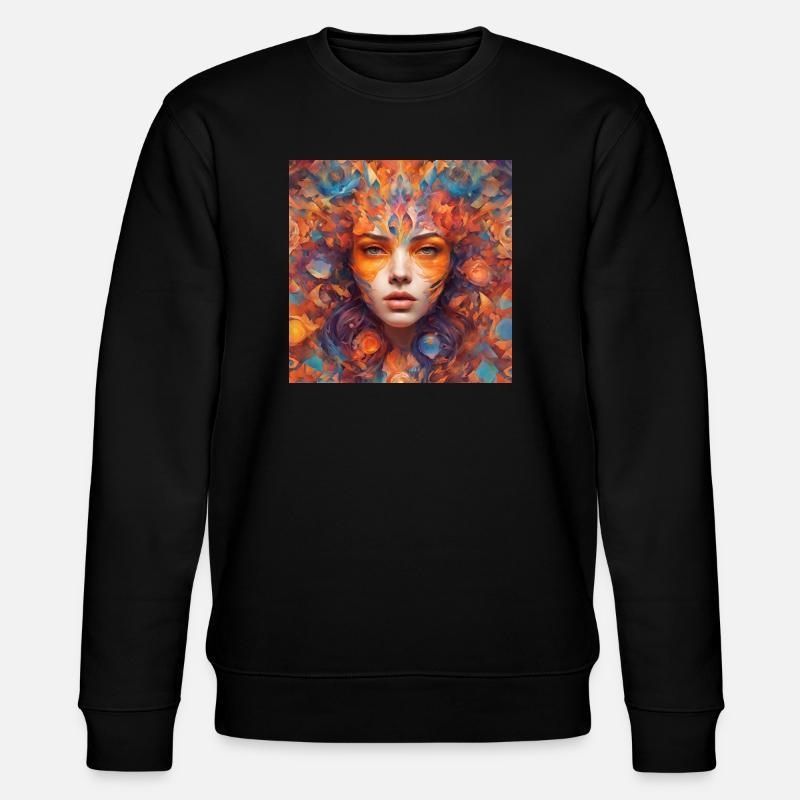 Portrait des Fleurs de Feu - Sweat bio CHANGER Stanley/Stella Unisexe - noir