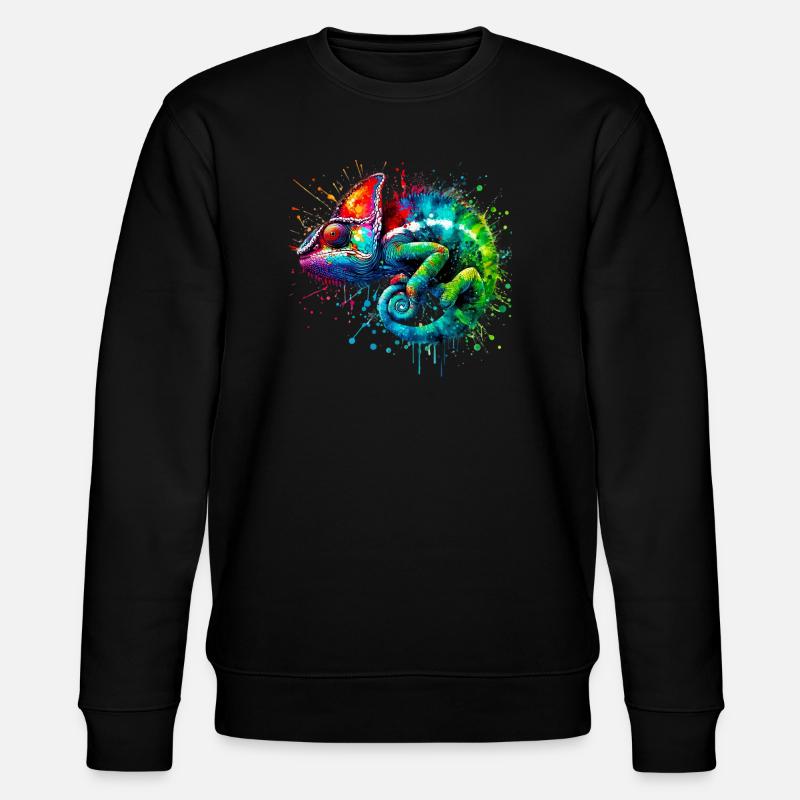 Caméléon - Sweat bio CHANGER Stanley/Stella Unisexe - noir