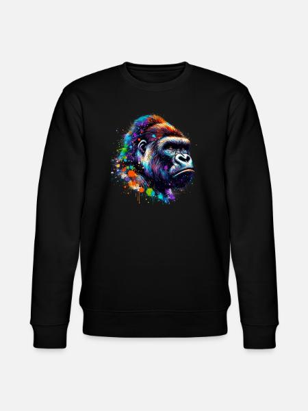 Gorille - Sweat bio CHANGER Stanley/Stella Unisexe - noir