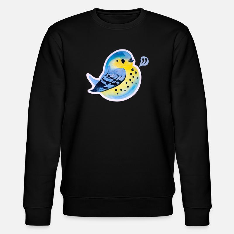 Mésange - Sweat bio CHANGER Stanley/Stella Unisexe - noir