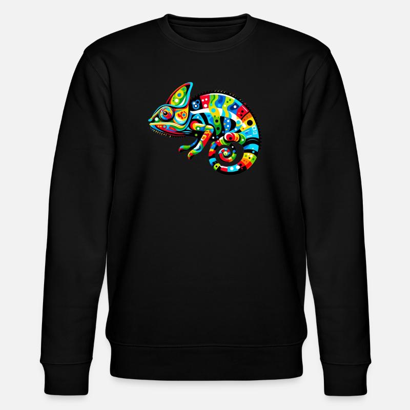 Caméléon - Sweat bio CHANGER Stanley/Stella Unisexe - noir