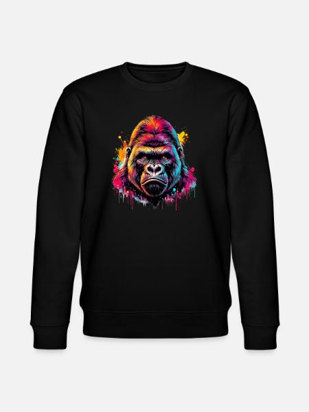 Gorille - Sweat bio CHANGER Stanley/Stella Unisexe - noir