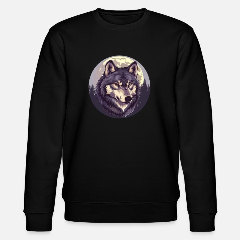 Wolf's Blood - Stanley/Stella CHANGER Unisex Organic Sweatshirt - black