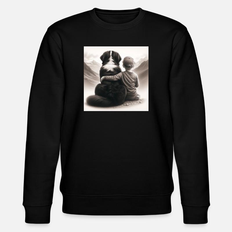 Bouvier bernois - Sweat bio CHANGER Stanley/Stella Unisexe - noir