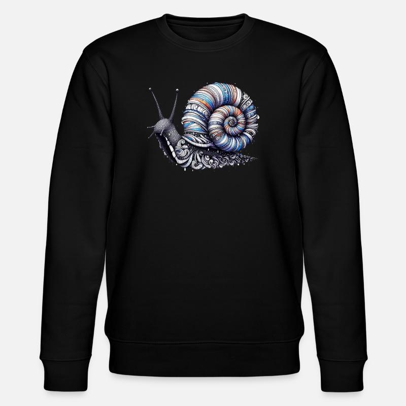 Escargot - Sweat bio CHANGER Stanley/Stella Unisexe - noir