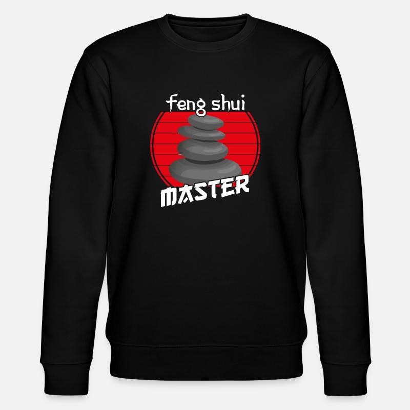 Feng Shui Master - Stanley/Stella Unisex Bio-Sweatshirt CHANGER  - Schwarz