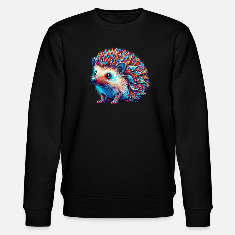 Igel - Stanley/Stella Unisex Bio-Sweatshirt CHANGER  - Schwarz