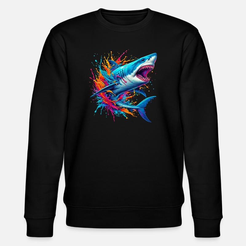 Requin - Sweat bio CHANGER Stanley/Stella Unisexe - noir