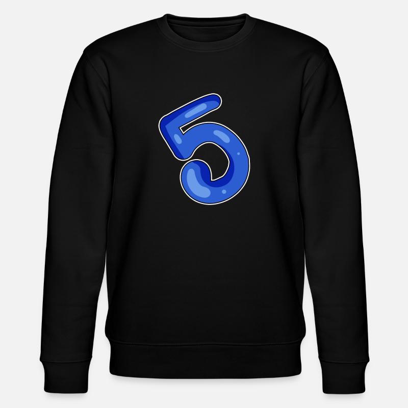 5 Blau - Stanley/Stella Unisex Bio-Sweatshirt CHANGER  - Schwarz
