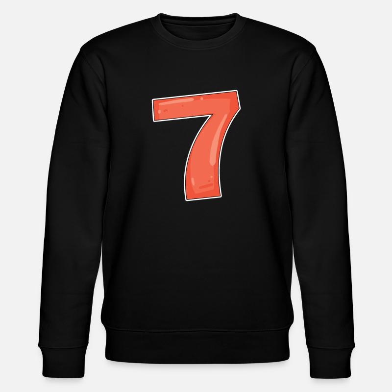 7 - Stanley/Stella CHANGER Unisex Organic Sweatshirt - black