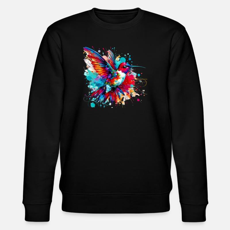 Colibri - Sweat bio CHANGER Stanley/Stella Unisexe - noir