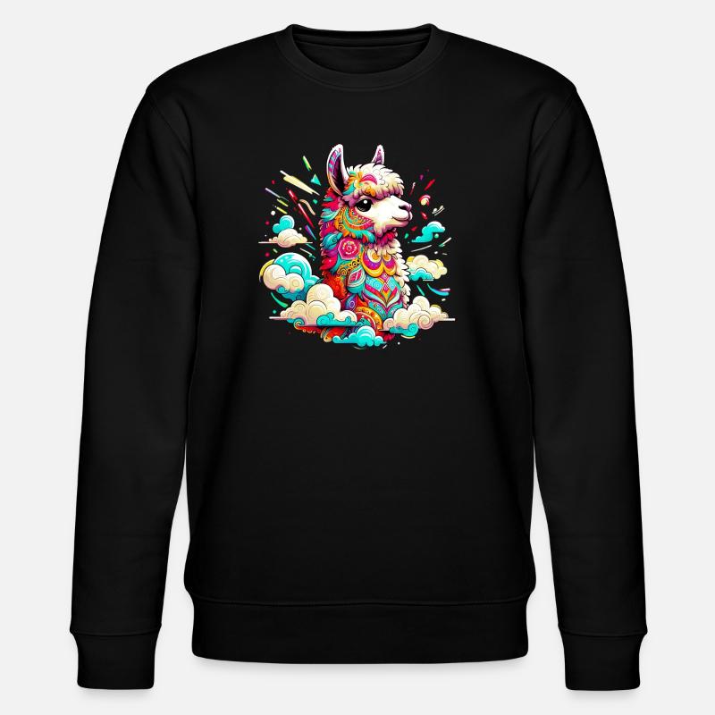 Alpaca - Stanley/Stella CHANGER Unisex Organic Sweatshirt - black