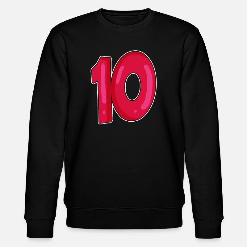 10 - Stanley/Stella Unisex Bio-Sweatshirt CHANGER - Schwarz