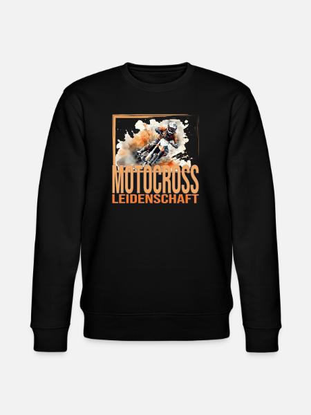 Motocross Leidenschaft - Stanley/Stella Unisex Bio-Sweatshirt CHANGER - Schwarz