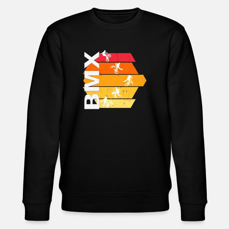 BMX - Stanley/Stella Unisex Bio-Sweatshirt CHANGER  - Schwarz
