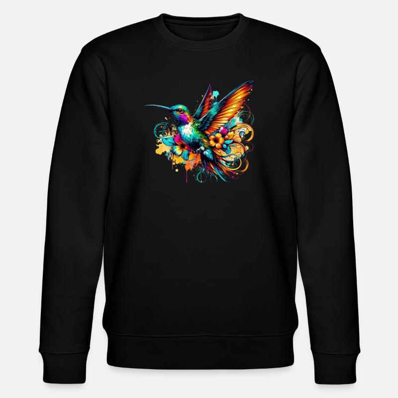 Colibri - Sweat bio CHANGER Stanley/Stella Unisexe - noir