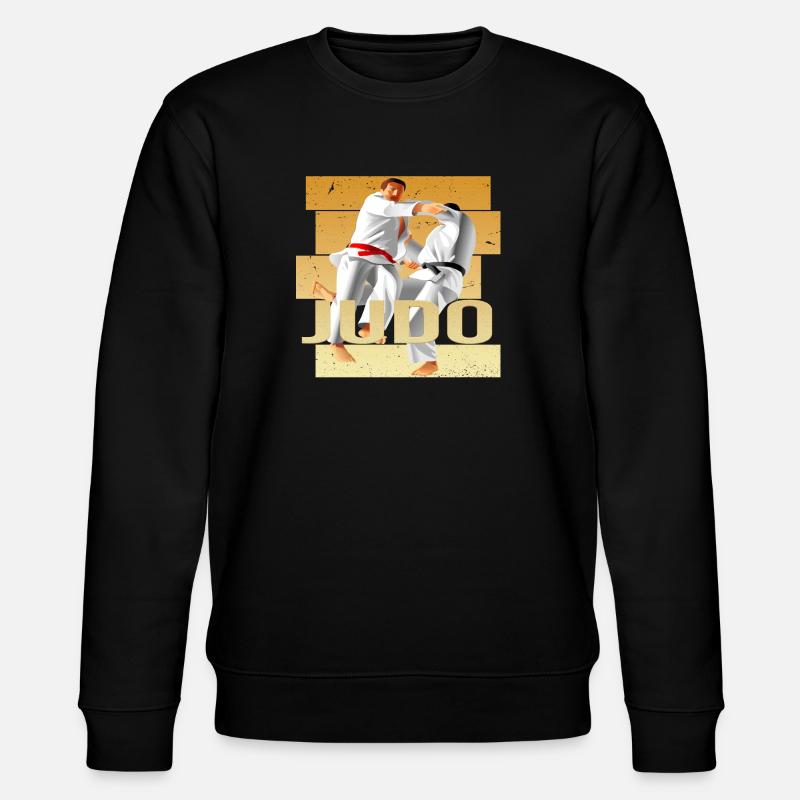 Judo - Stanley/Stella Unisex Bio-Sweatshirt CHANGER  - Schwarz